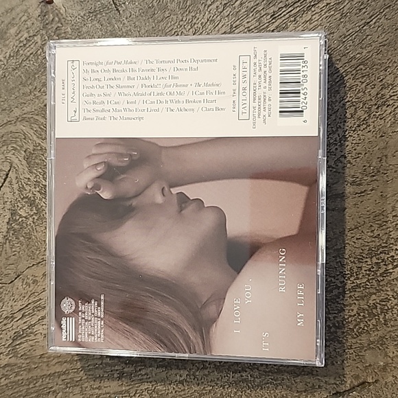 TTPD - CD (no artifacts) - Picture 5 of 5